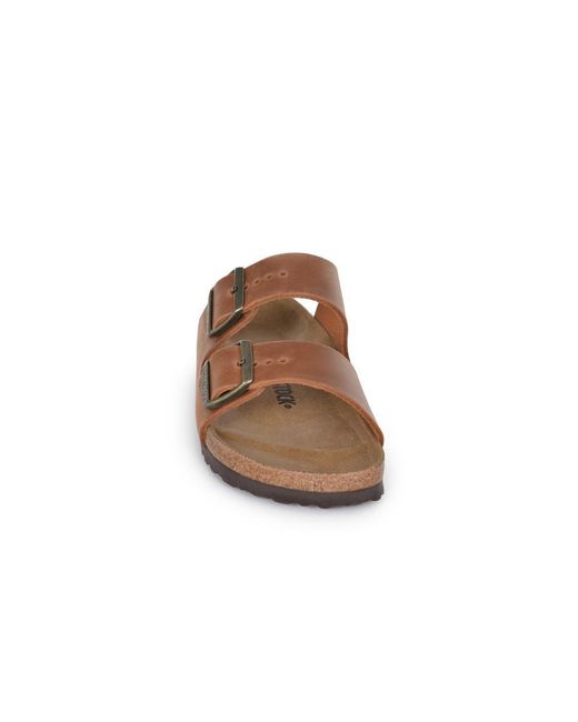 Birkenstock Brown 'arizona' Slippers