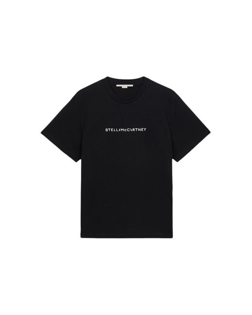 Stella McCartney Black T-Shirts And Polos