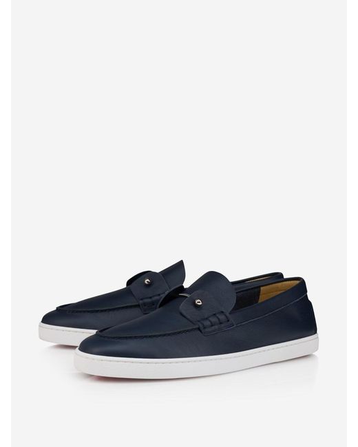 Christian Louboutin Blue Chamberlain Loafers for men