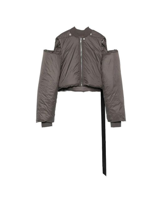 Rick Owens Gray Outerwears