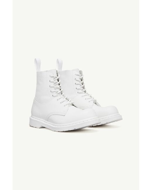 Mm6 Maison Margiela X Dr.martens White 1460 8 Eye No Steel Toe/ Shoes