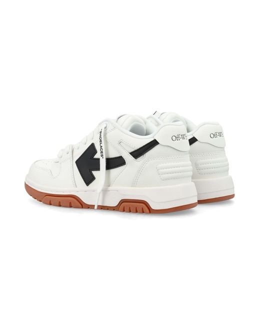 Off-White c/o Virgil Abloh White Out Of Office Calf Leather Sneakers