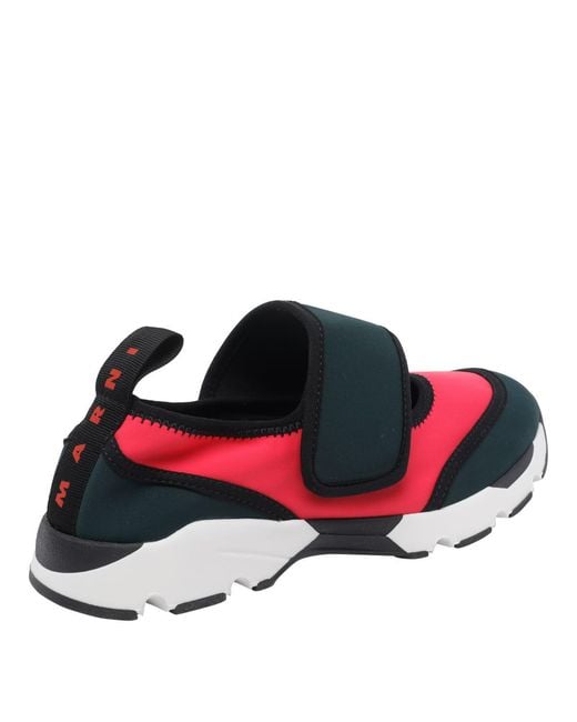 Marni Red Sneakers