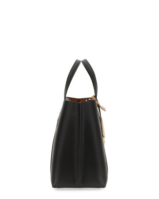 Tory Burch Black Small "perry" Tote Bag