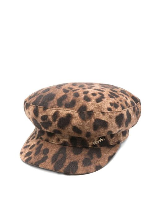 Borsalino Brown Brest Wool Cap