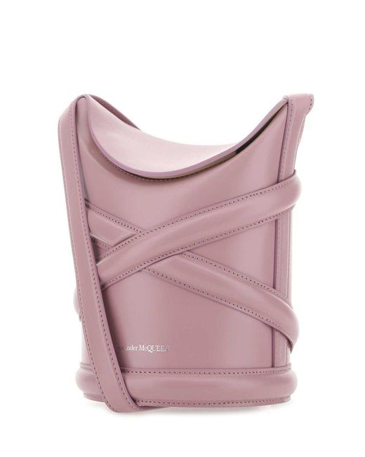 Alexander McQueen Pink Bucket Bags