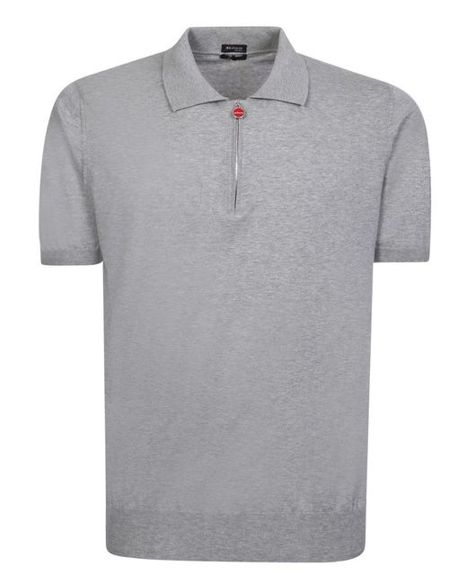Kiton Gray T-shirt for men