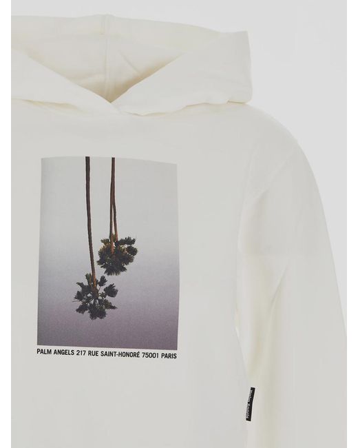 Palm Angels White Sweaters