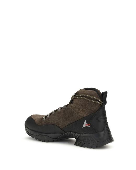 Roa Black Boots for men