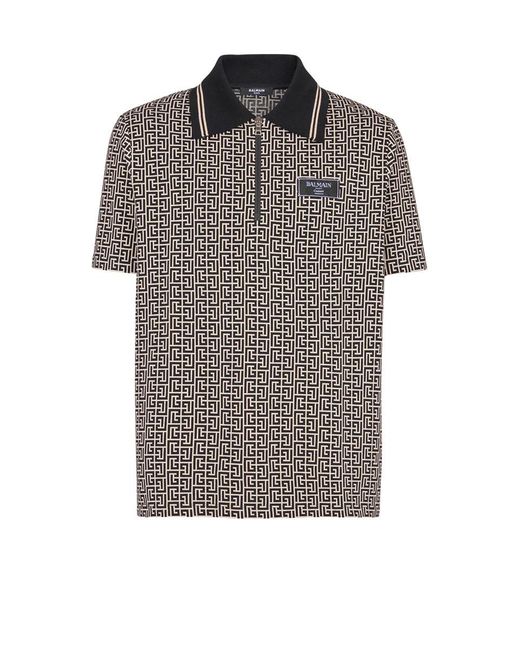 Balmain Gray T-Shirts And Polos for men