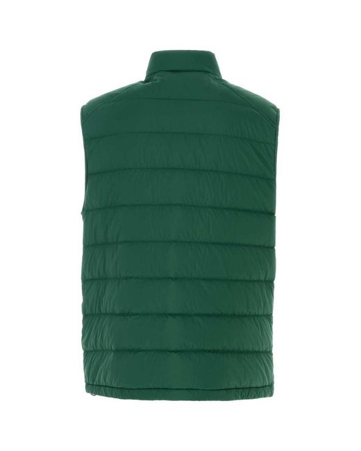 Moncler Green Dark Nylon Barthe Vest for men