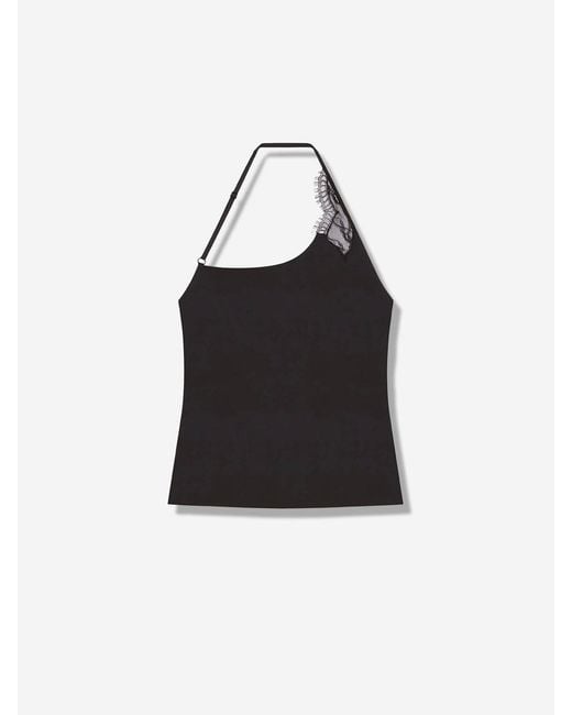 Courreges Black High Neck Sweater