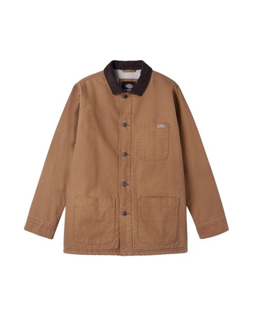 Dickies Brown Duck Canvas Chore Coat Clothing for men