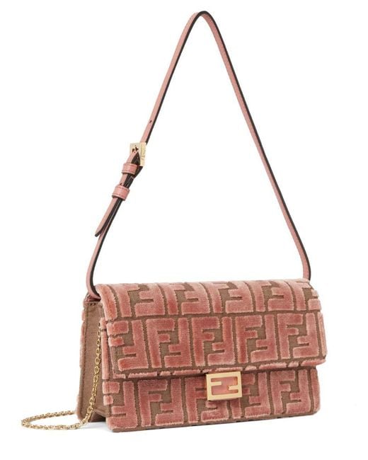 Fendi Pink "Baguette" Wallet