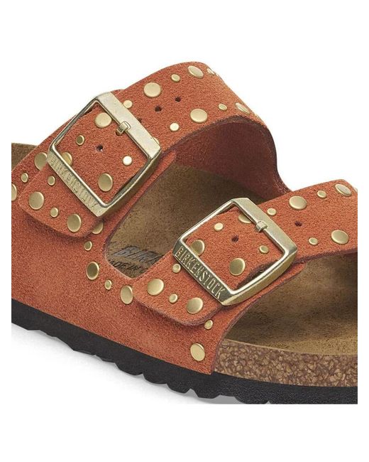 Birkenstock Brown Arizona Rivet Shoes