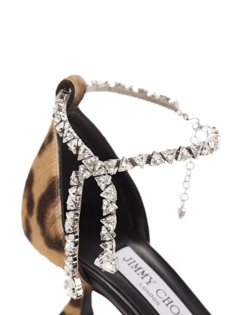 Jimmy Choo Metallic Flat Shoes