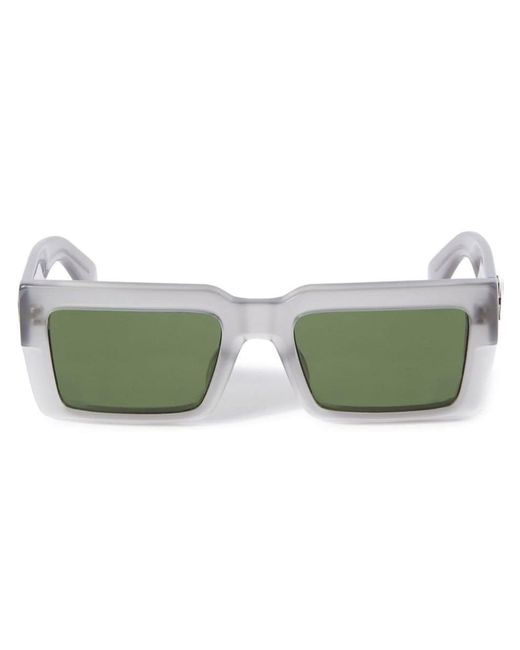 Off-White c/o Virgil Abloh Green Off- Arrows Motif Glasses