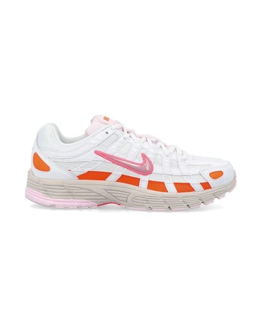 Nike Pink P-6000 Sneakers