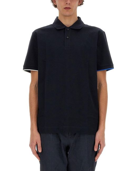 Boss Black Cotton Polo for men