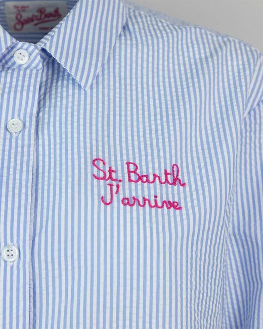 Mc2 Saint Barth Blue Shirt