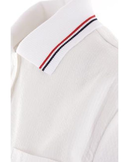 Thom Browne White T-Shirts And Polos