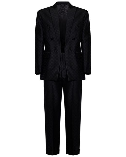 Balmain Black Paris Suit for men