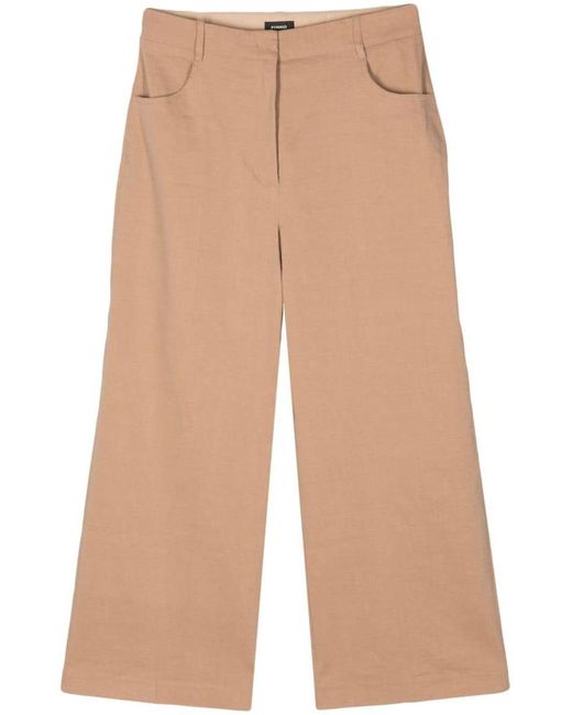 Pinko Natural Ironed Crease Trousers