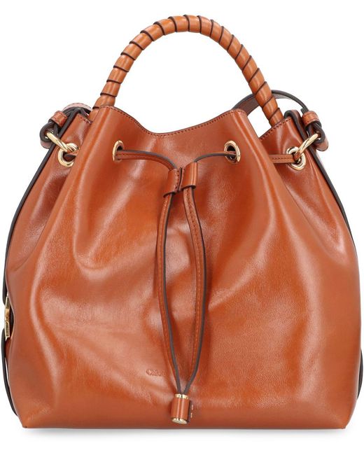 Chloé Brown Bucket Bag Marcie