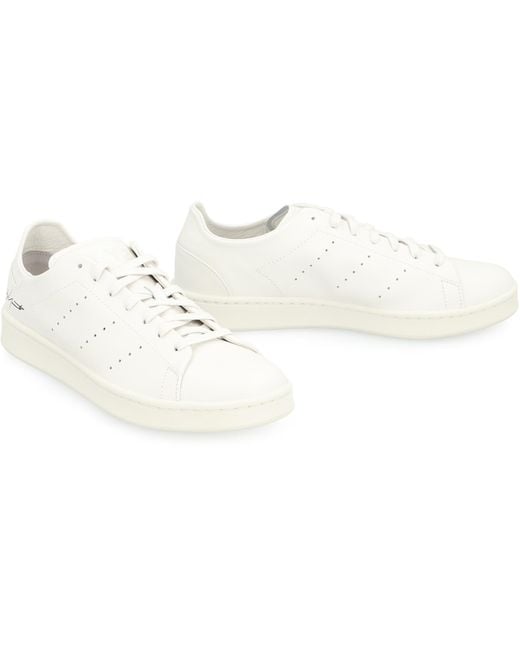 Y-3 White Y-3 Stan Smith Low-Top Sneakers for men