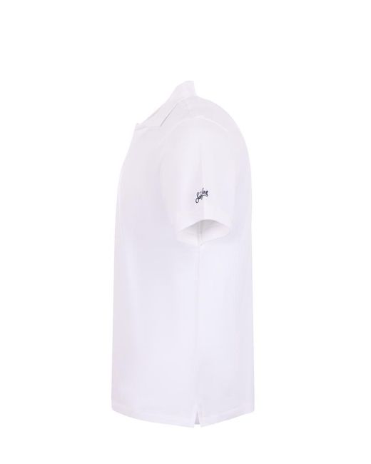 Mc2 Saint Barth White T-Shirts And Polos for men