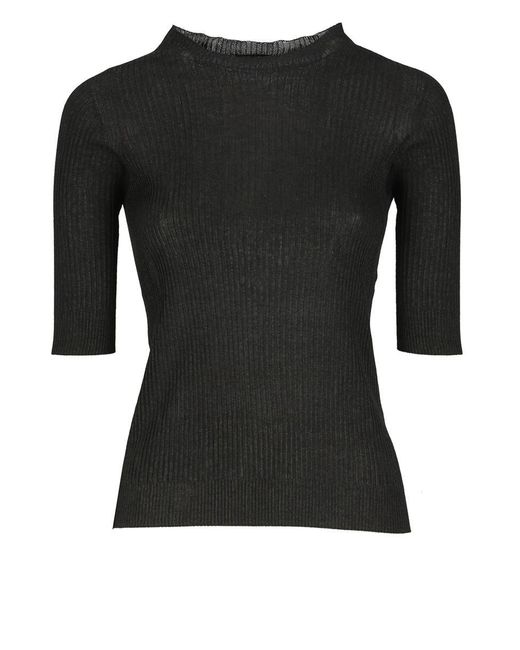 Peserico Black Sweaters
