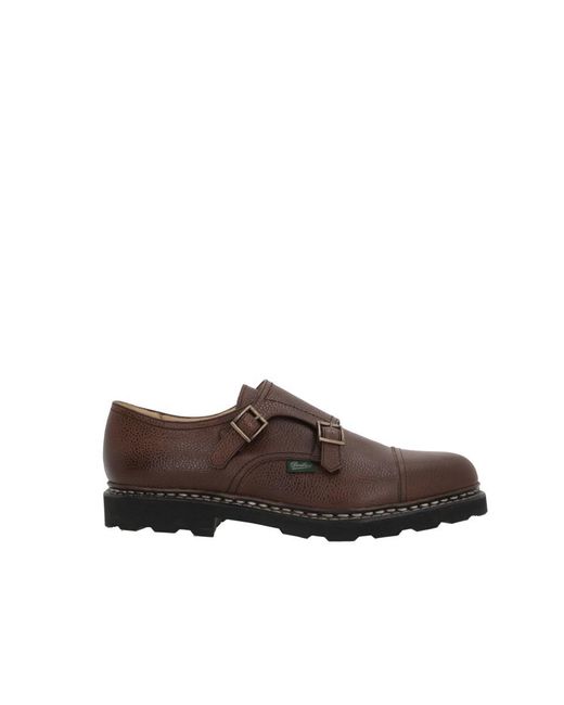 Paraboot Brown Flat Shoes for men