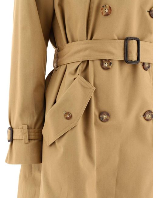 Ines De La Fressange Paris Natural "Gaultier" Trench Coat