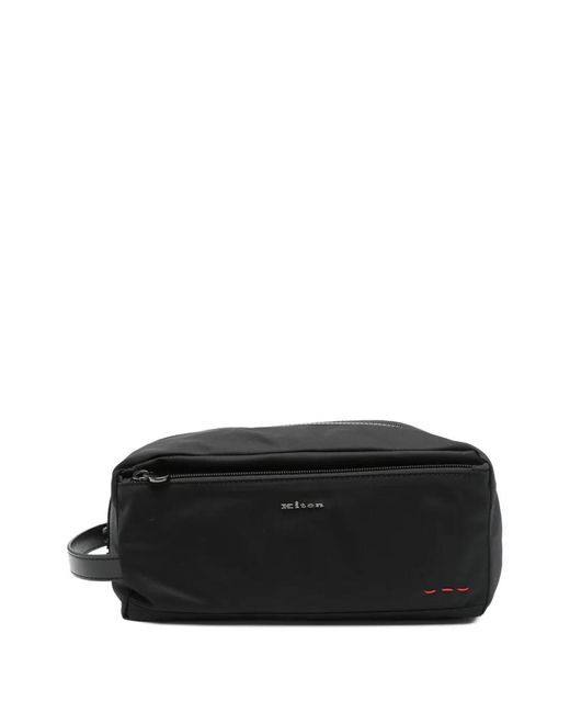 Kiton Beauty Case With Logo And Lettering in Black for Men | Lyst