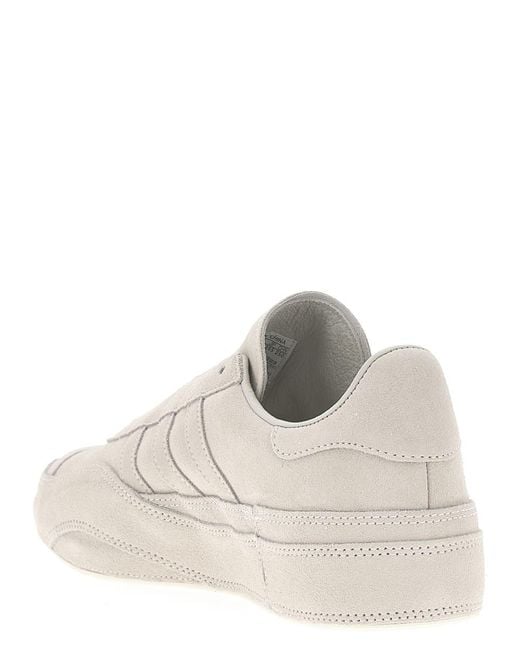 Y-3 White 'Gazelle' Sneakers