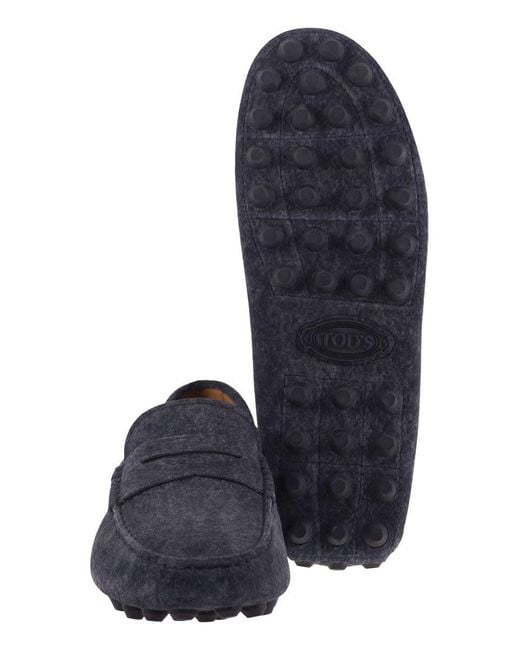 Tod's Blue Gommino Bubble Sole for men