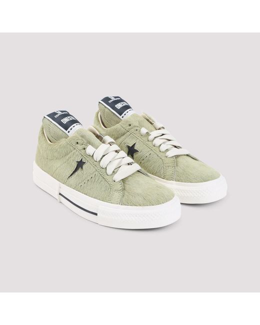 Rick Owens DRKSHDW x Converse Green Sneakers for men