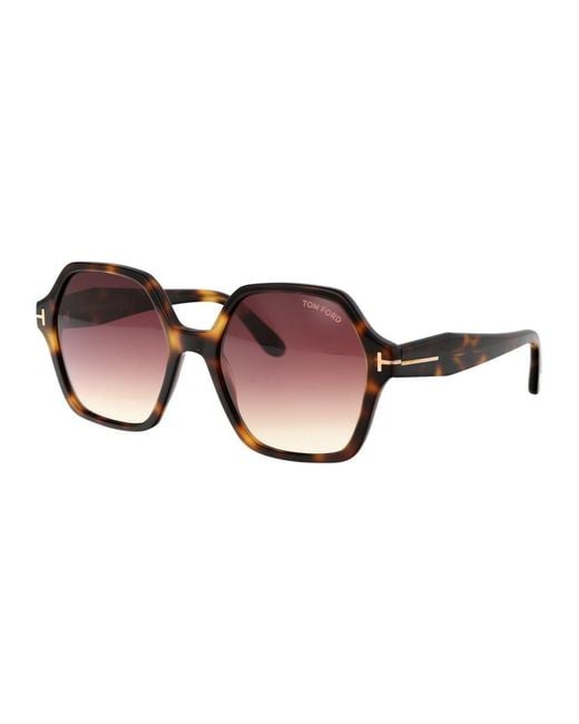 Tom Ford Sunglasses in Brown | Lyst