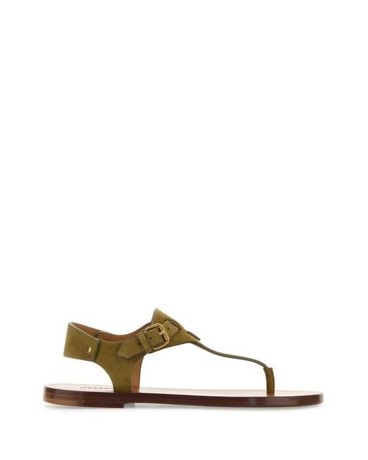 Isabel Marant Green Sandals