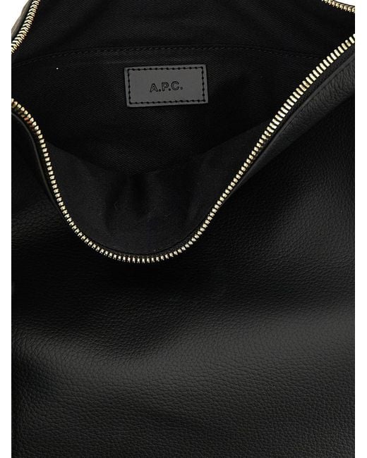 A.P.C. Black 'Vera' Shoulder Bag