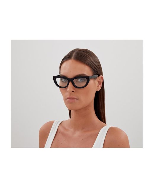Gucci Black Gg1521O Linea Rivets Eyeglasses