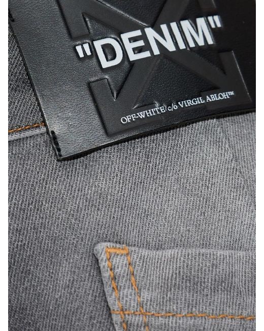 Off-White c/o Virgil Abloh Gray Jeans