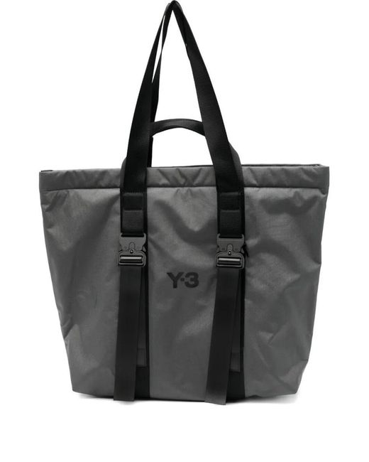 Y-3 Black 'Y-3 Shopper' Bag for men