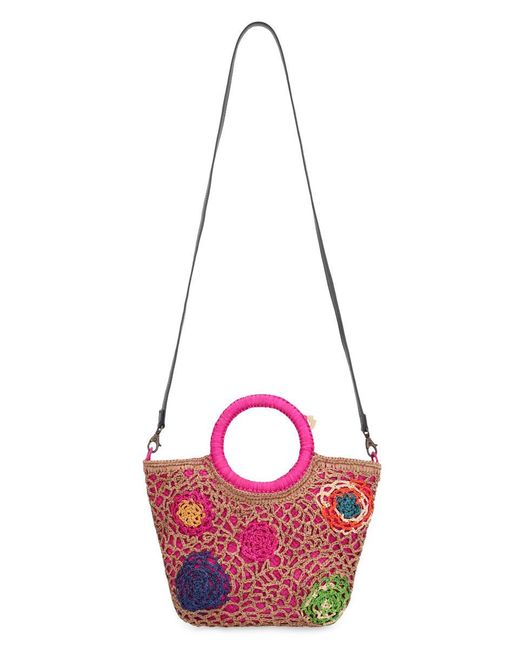 MADE FOR A WOMAN Pink Daddy Fleurs S Handbag