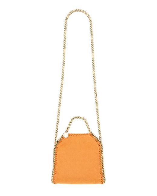 Stella McCartney Orange Falabella Tiny Bag