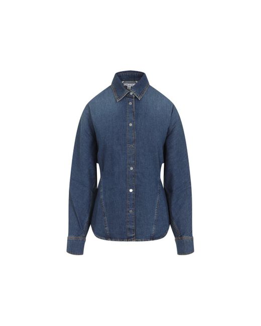 Alaïa Blue Shirt