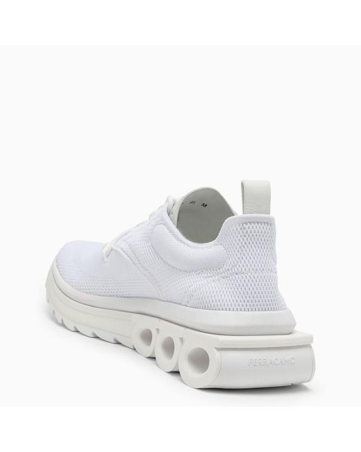 Ferragamo White Nima Sneakers for men