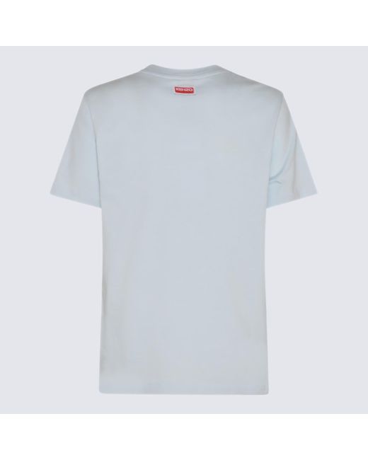 KENZO Gray T-shirts And Polos Blue