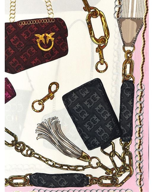 Pinko Pink 'Limbo' Scarf