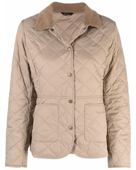 Barbour Natural Deveron Quilted Jacket